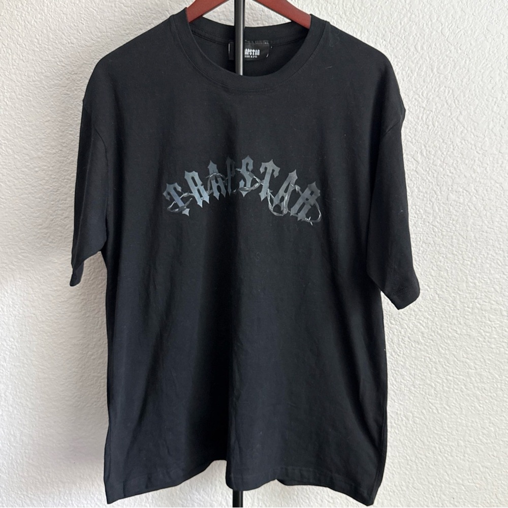 Trapstar Black Graphic Tee